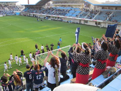 ヤマハスタジアムにて